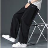 サラサラ 薄手 ワイドストレートパンツ | RAiseNsE | 詳細画像5