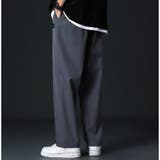 サラサラ 薄手 ワイドストレートパンツ | RAiseNsE | 詳細画像10