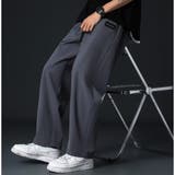 サラサラ 薄手 ワイドストレートパンツ | RAiseNsE | 詳細画像11