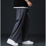 サラサラ 薄手 ワイドストレートパンツ | RAiseNsE | 詳細画像12