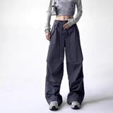 ユニセックス カーゴパンツ ゆったり | RAiseNsE  | 詳細画像2 