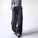 ユニセックス カーゴパンツ ゆったり | RAiseNsE  | 詳細画像3 