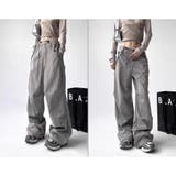 ユニセックス カーゴパンツ ゆったり | RAiseNsE  | 詳細画像6 