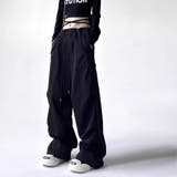 ユニセックス カーゴパンツ ゆったり | RAiseNsE  | 詳細画像10 