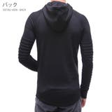 バイカーデザイン スウェットパーカー メンズ | RAiseNsE  | 詳細画像26