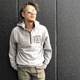 ハーフジップ プルオーパーパーカー パーカ | RAiseNsE | 詳細画像6