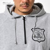 ハーフジップ プルオーパーパーカー パーカ | RAiseNsE | 詳細画像16