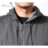 ジップアップパーカー 裏起毛 ダメージ | RAiseNsE | 詳細画像15