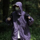 パープル | UVカットパーカー 薄手 ラッシュガード | RAiseNsE 