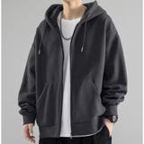 裏起毛 ジップパーカー メンズ | RAiseNsE  | 詳細画像8 