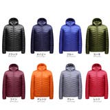 フード付き ライトダウンジャケット メンズ | RAiseNsE | 詳細画像2