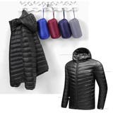 フード付き ライトダウンジャケット メンズ | RAiseNsE | 詳細画像9