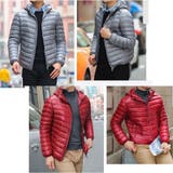 フード付き ライトダウンジャケット メンズ | RAiseNsE | 詳細画像13