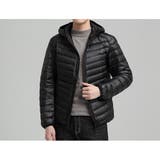 フード付き ライトダウンジャケット メンズ | RAiseNsE | 詳細画像15