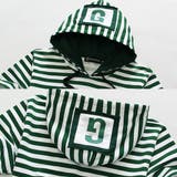 フード＆ワッペン付 ボーダー柄 半袖 | RAiseNsE  | 詳細画像6 