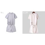 シアサッカーセットアップ 半袖 短パン | RAiseNsE | 詳細画像2