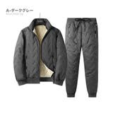 B-ダークグレー | ボアパンツ 上下 メンズ | RAiseNsE