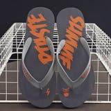 グレー | ロゴ入り ビーチサンダル メンズ | RAiseNsE