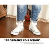 2Way レタードプリント ハイカットスニーカー | RAiseNsE | 詳細画像5