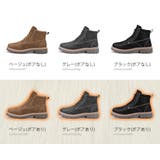 レースアップ ワークブーツ シューズ | RAiseNsE | 詳細画像2
