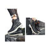 レースアップ ワークブーツ シューズ | RAiseNsE | 詳細画像4