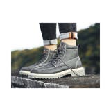 レースアップ ワークブーツ シューズ | RAiseNsE | 詳細画像8