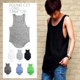 ラウンドカット ロングタンクトップ ロング丈 | RAiseNsE | 詳細画像1