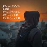 超大容量 多機能 ベストリュック | RAiseNsE | 詳細画像3