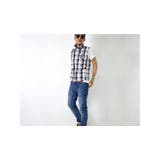 ノースリーブ チェックベスト メンズ トップス シャツ カジュアル #T177 | RAiseNsE | 詳細画像6