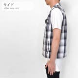 ノースリーブ チェックベスト メンズ トップス シャツ カジュアル #T177 | RAiseNsE | 詳細画像11