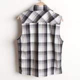 ノースリーブ チェックベスト メンズ トップス シャツ カジュアル #T177 | RAiseNsE | 詳細画像17