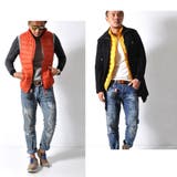 中綿ベスト シンプル アウター | RAiseNsE  | 詳細画像3 