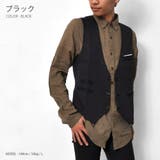 シンプル スーツジレ メンズ シンプル 無地 上品 大人 [3色] #T186 | RAiseNsE  | 詳細画像3 