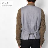 シンプル スーツジレ メンズ シンプル 無地 上品 大人 [3色] #T186 | RAiseNsE  | 詳細画像16 