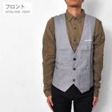 シンプル スーツジレ メンズ シンプル 無地 上品 大人 [3色] #T186 | RAiseNsE  | 詳細画像14 
