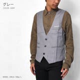 シンプル スーツジレ メンズ シンプル 無地 上品 大人 [3色] #T186 | RAiseNsE  | 詳細画像4 