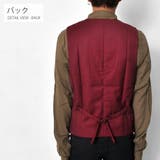 シンプル スーツジレ メンズ シンプル 無地 上品 大人 [3色] #T186 | RAiseNsE  | 詳細画像7 