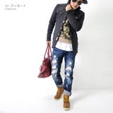 プリントスウェットジャケット メンズ アウター ブレザー[7色]#T351c1 | RAiseNsE  | 詳細画像3 