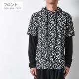 レイヤード風 スプラッタパーカー メンズ | RAiseNsE | 詳細画像4