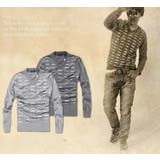 カットライン Vネック ニット | RAiseNsE  | 詳細画像4 