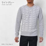 カットライン Vネック ニット | RAiseNsE  | 詳細画像13 