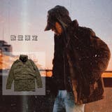 RAiseNsE （ライセンス） | 数量限定 ミリタリージャケット 裏ボア メンズ フード付き 裏起毛 アウター ミディアム丈 防寒 コート#T529