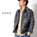 ダメージ加工 デニムジャケット メンズ | RAiseNsE | 詳細画像1