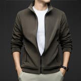 B-カーキ | 両面フリース 極暖 トップス | RAiseNsE 