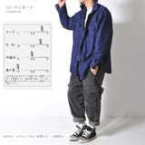 裏地付きデニムシャツ ビッグシルエット メンズ | RAiseNsE | 詳細画像18
