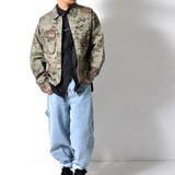 ロゴ入り迷彩ジャケット メンズ アウター | RAiseNsE | 詳細画像21