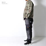 ロゴ入り迷彩ジャケット メンズ アウター | RAiseNsE | 詳細画像27