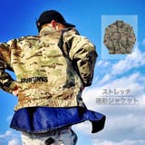 ロゴ入り迷彩ジャケット メンズ アウター | RAiseNsE | 詳細画像1