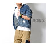 デニムジャケット メンズ カジュアル | RAiseNsE | 詳細画像12
