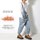 ダメージ加工 デニムサロペット メンズ | RAiseNsE | 詳細画像1